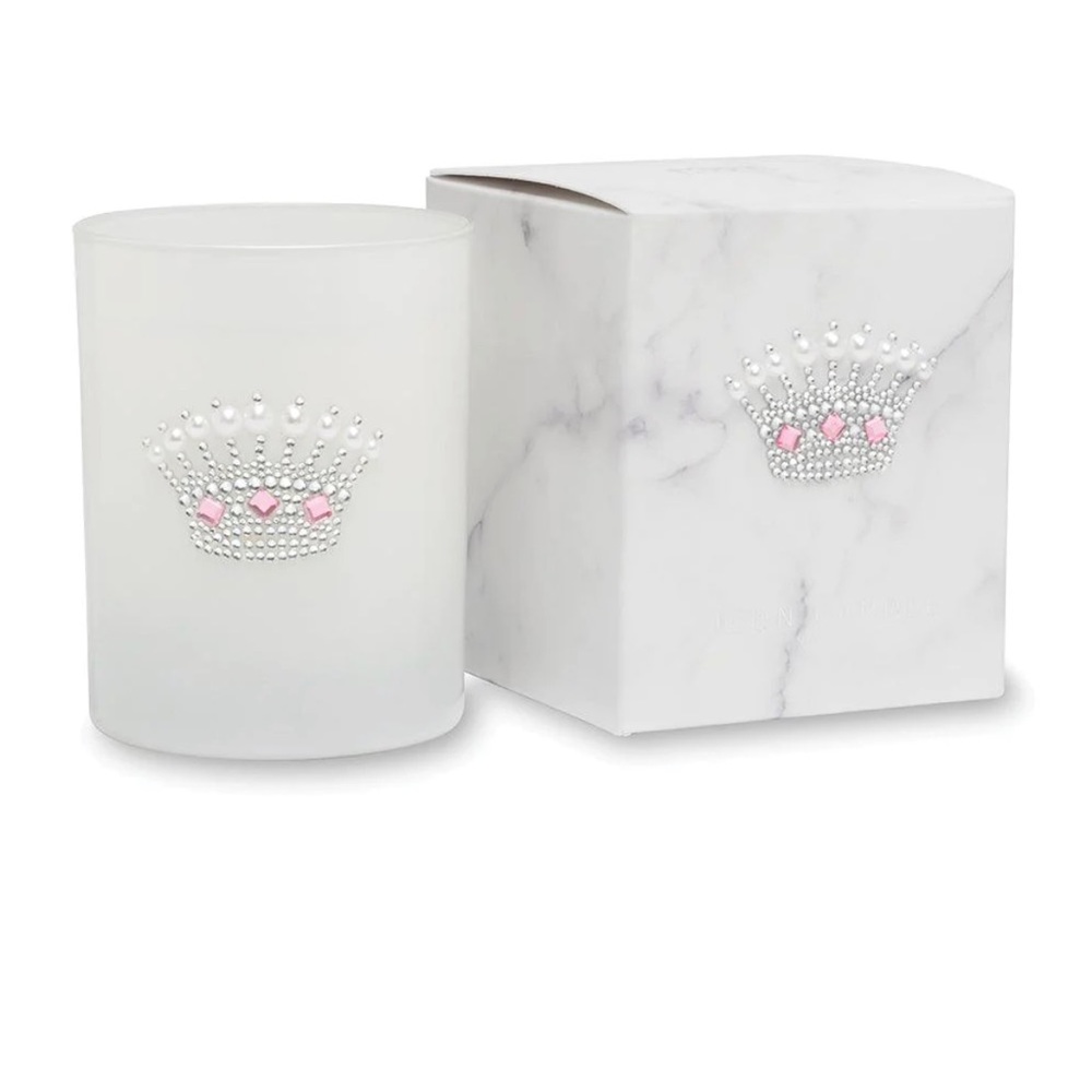 Primal Elements bedazzled crown candle